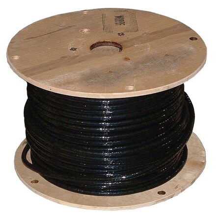 Southwire THHN Building Wire, Copper, 30 AWG, 1C, Stranded, 500 ft 3/0BK-STRX500
